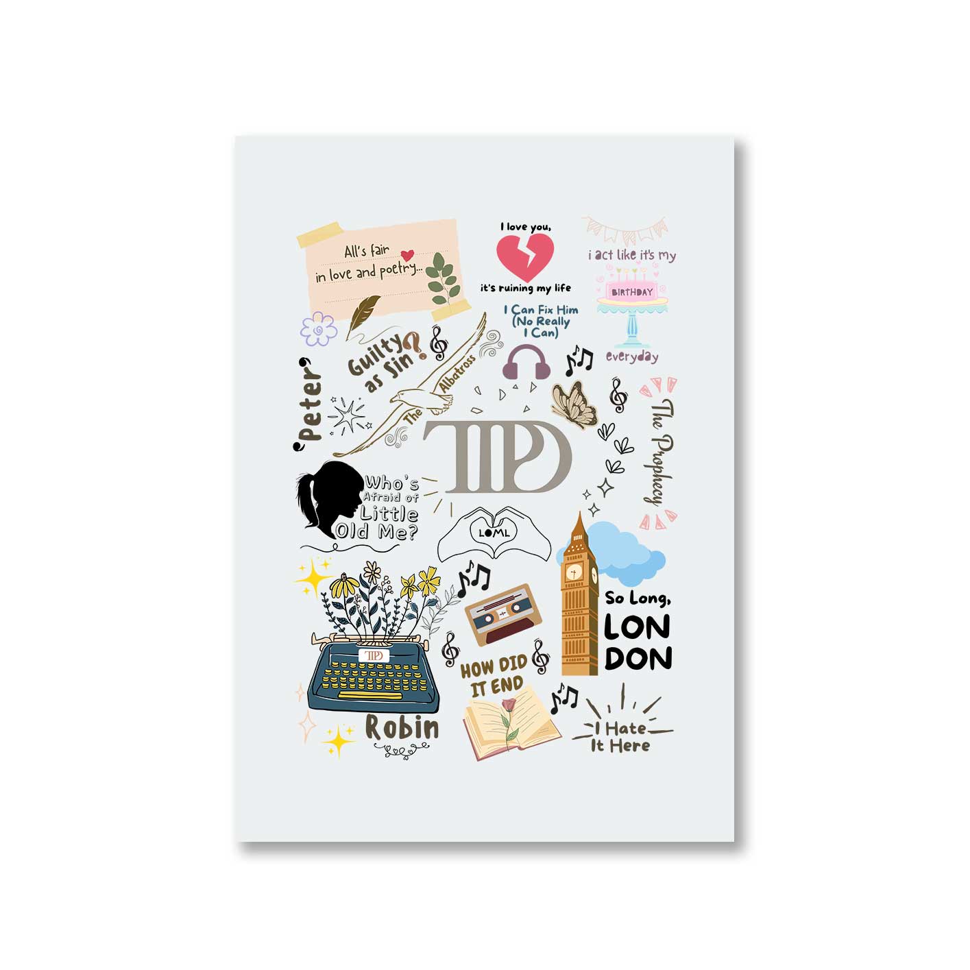 Poster - A Poet's Doodle