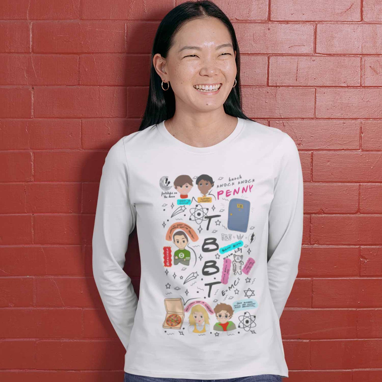 The Big Bang Theory Full Sleeves T-shirt Full Sleeves T-shirt The Banyan Tee TBT