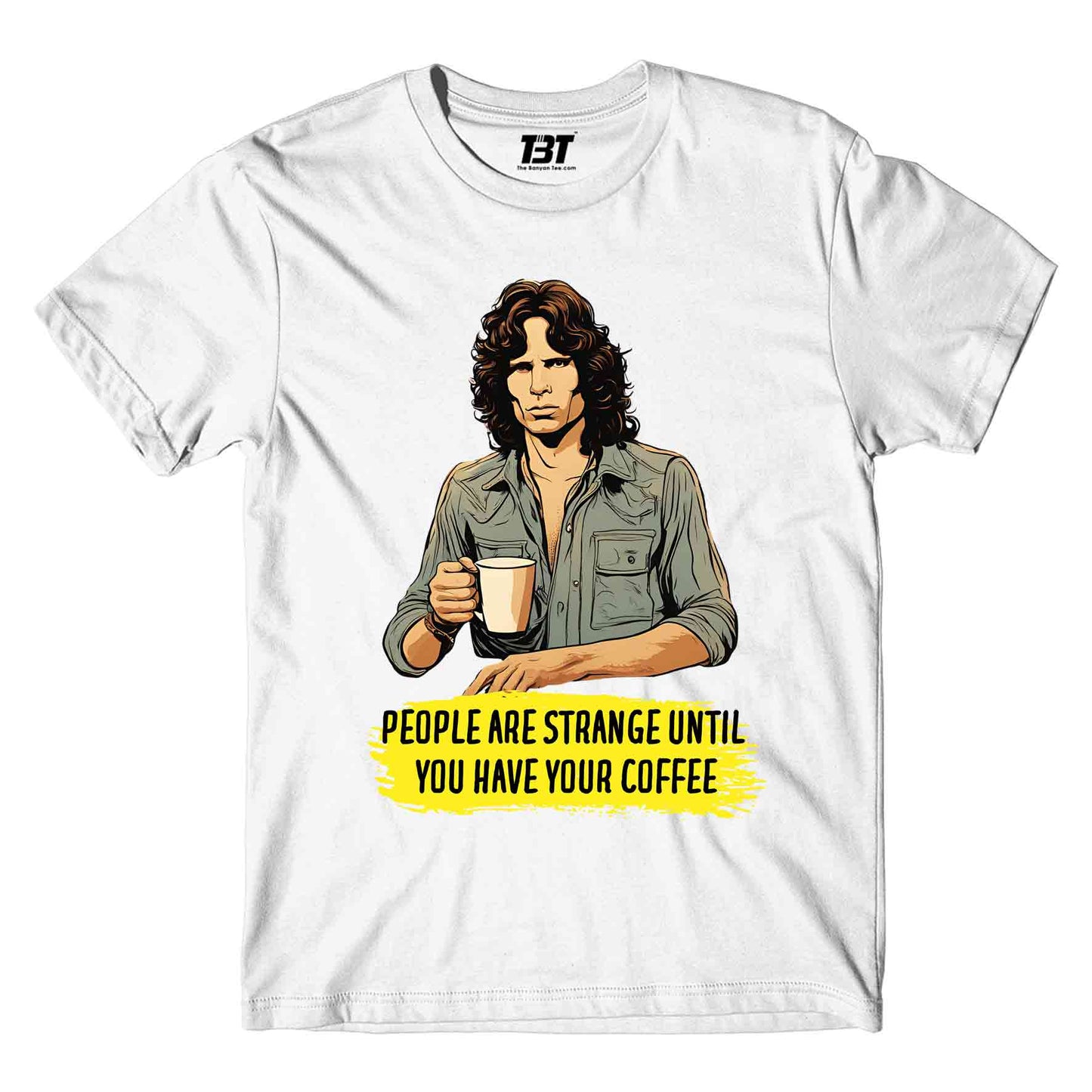 the doors people are strange until t-shirt music band buy online india the banyan tee tbt men women girls boys unisex white