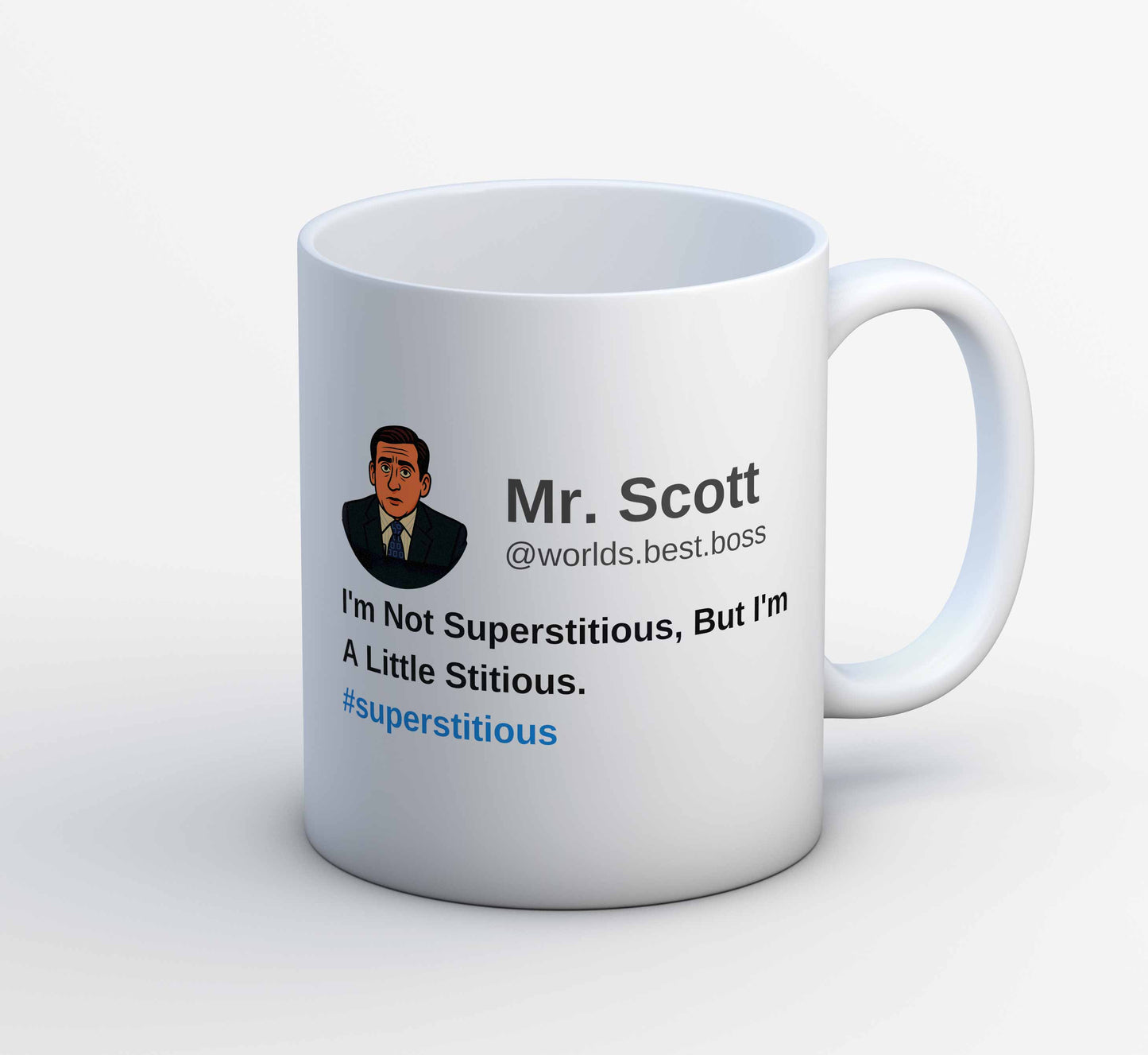 Mug - I Am Not Superstitious I Am A Little Stitious