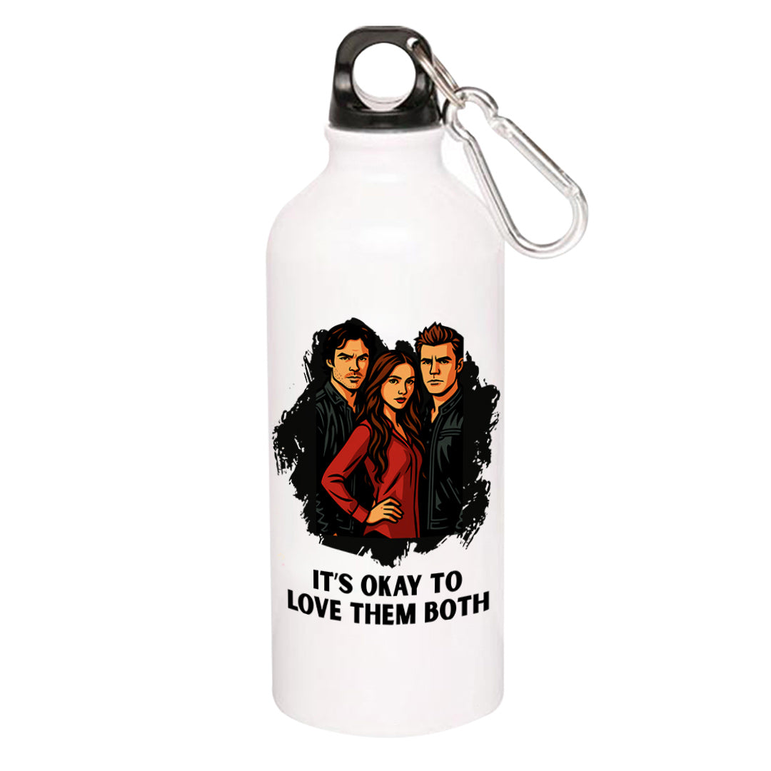 the vampire diaries love them both sipper steel water bottle flask gym shaker tv & movies buy online india the banyan tee tbt men women girls boys unisex