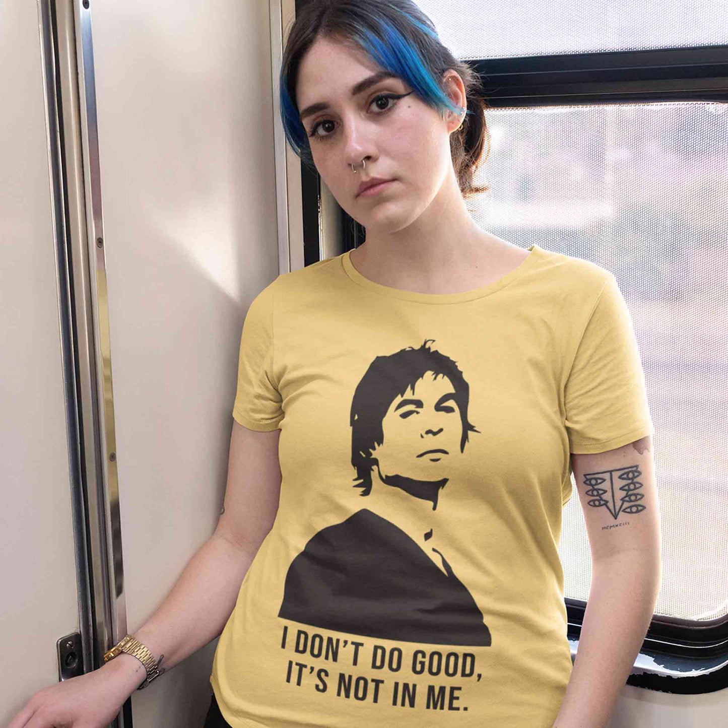 the vampire diaries i don't do good t-shirt tv & movies buy online india the banyan tee tbt men women girls boys unisex beige tvd stefan elena damon caroline katherine tyler bonnie