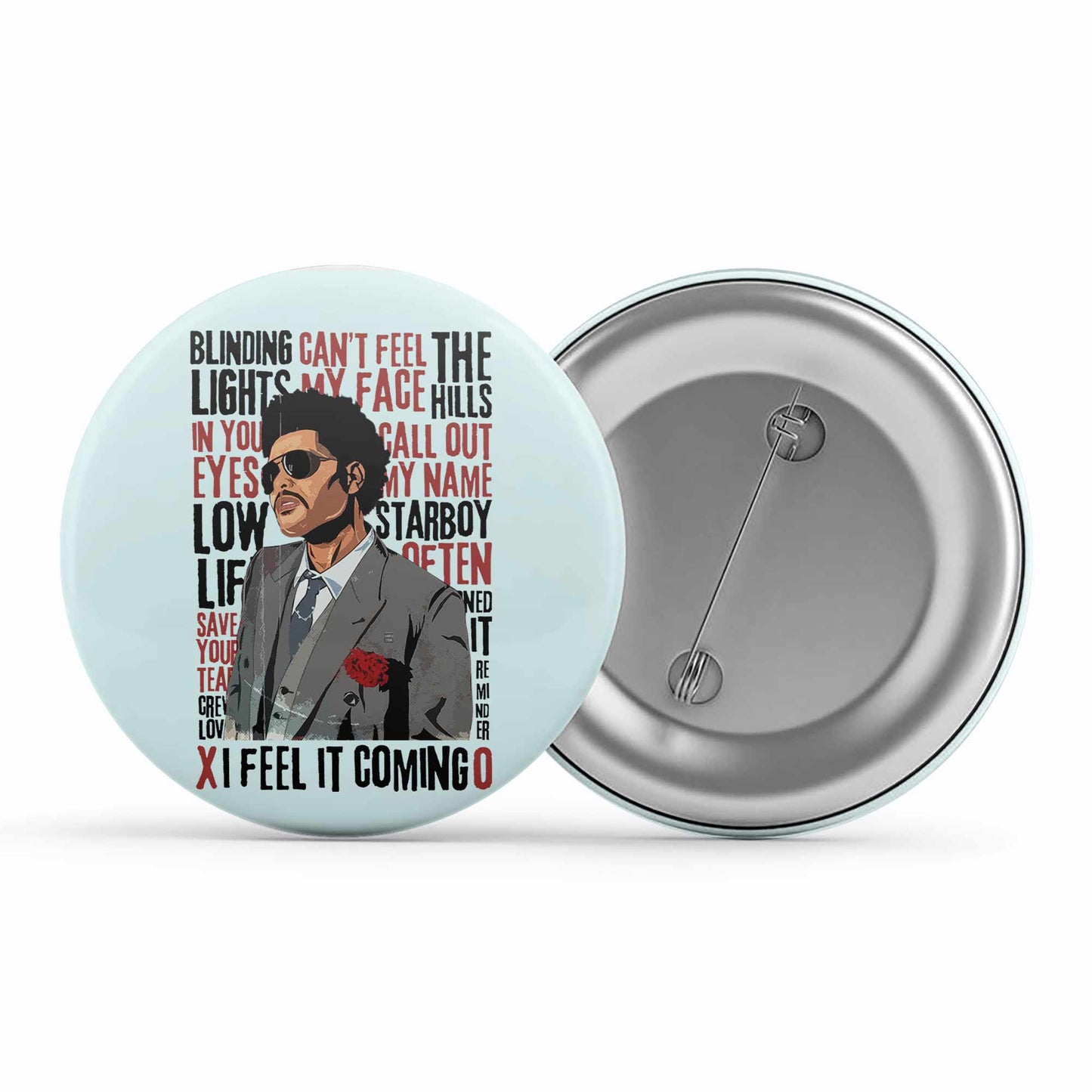 the weeknd starboy symphony badge pin button music band buy online india the banyan tee tbt men women girls boys unisex