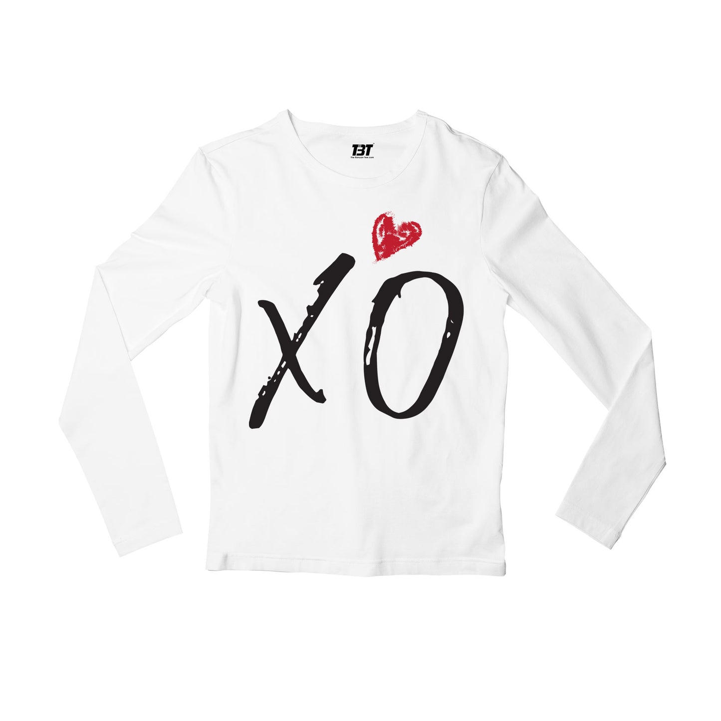 the weeknd xo full sleeves long sleeves music band buy online india the banyan tee tbt men women girls boys unisex white