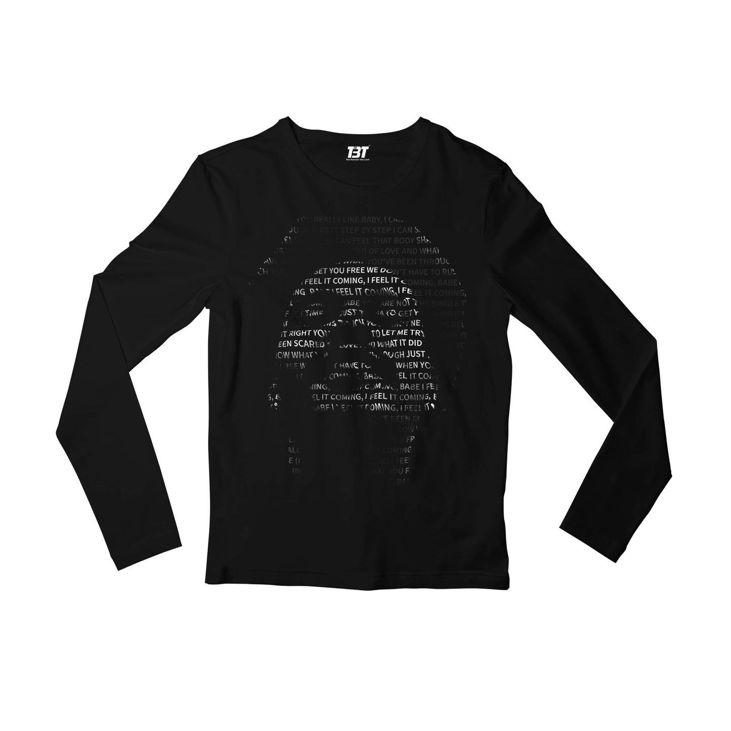the weeknd i feel it coming full sleeves long sleeves music band buy online india the banyan tee tbt men women girls boys unisex black