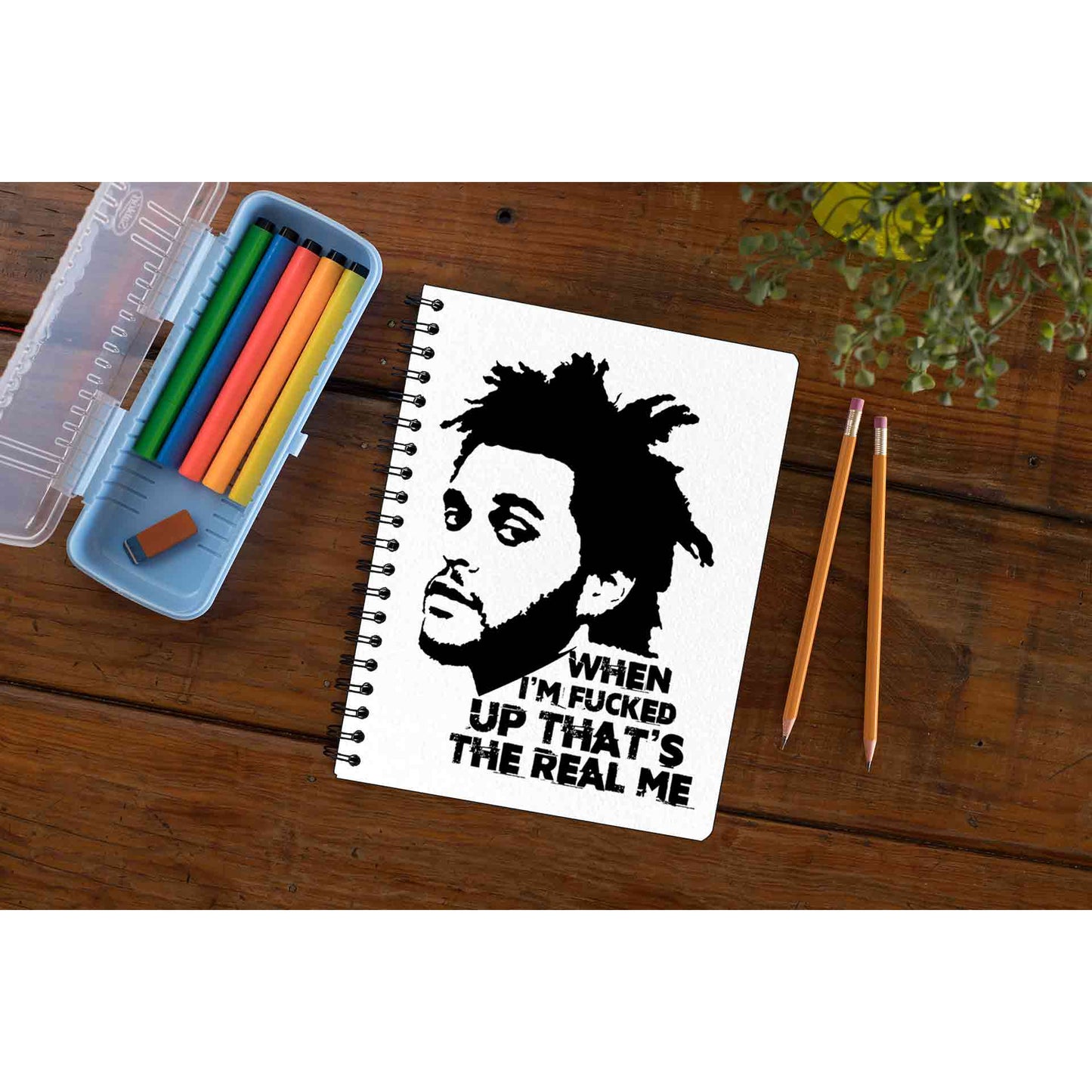 the weeknd the hills notebook notepad diary buy online india the banyan tee tbt unruled