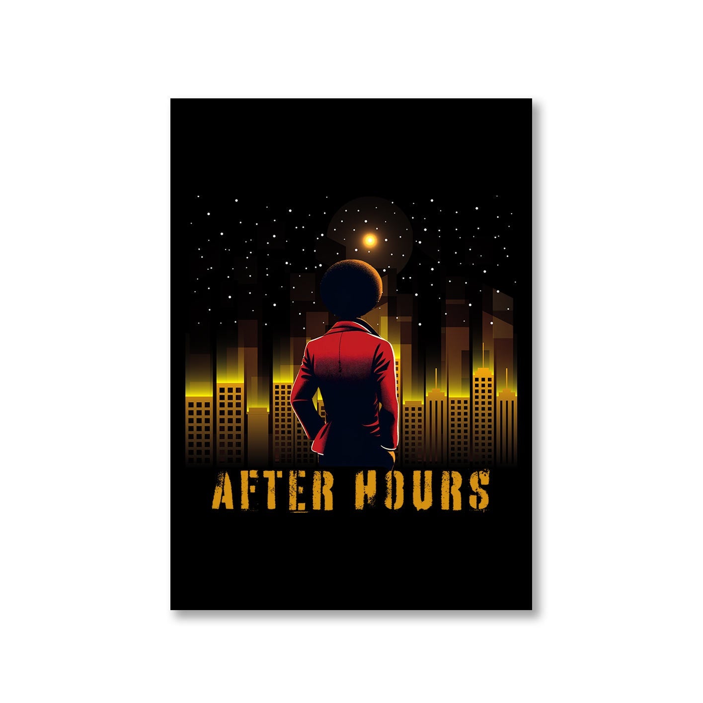 the weeknd after hours fanart poster wall art buy online india the banyan tee tbt a4