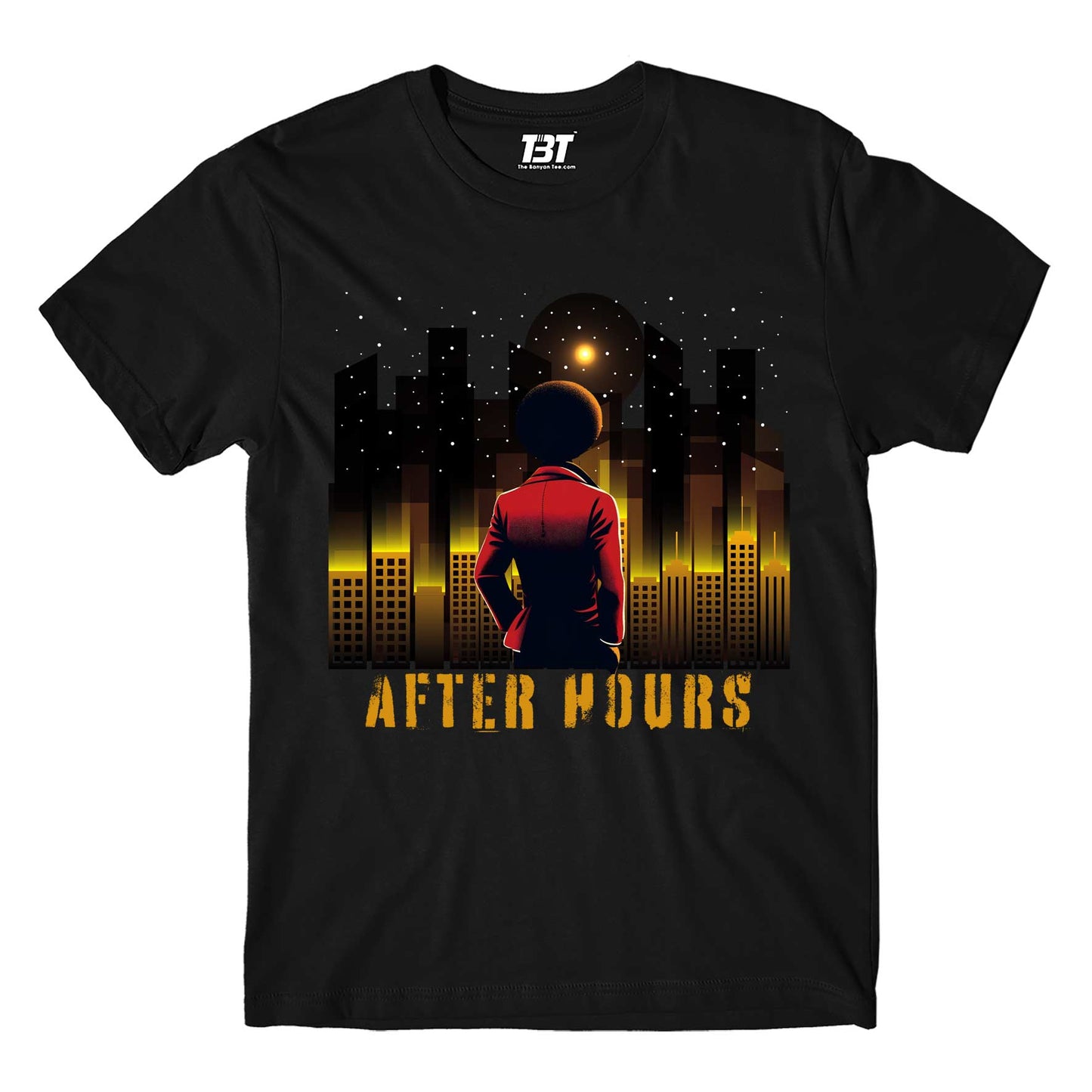 the weeknd after hours fanart t-shirt music band buy online india the banyan tee tbt men women girls boys unisex black