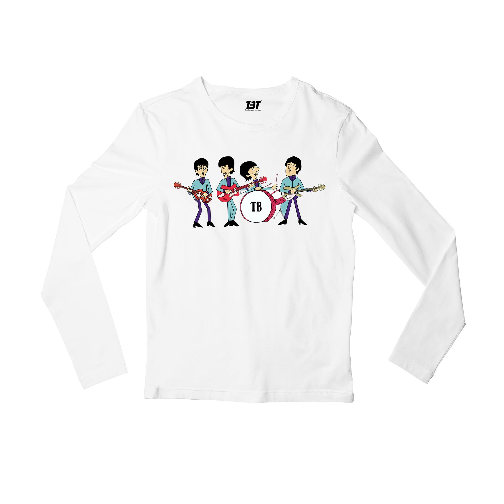 Buy The Beatles Full Sleeves T shirt Jam at 50 OFF 🤑