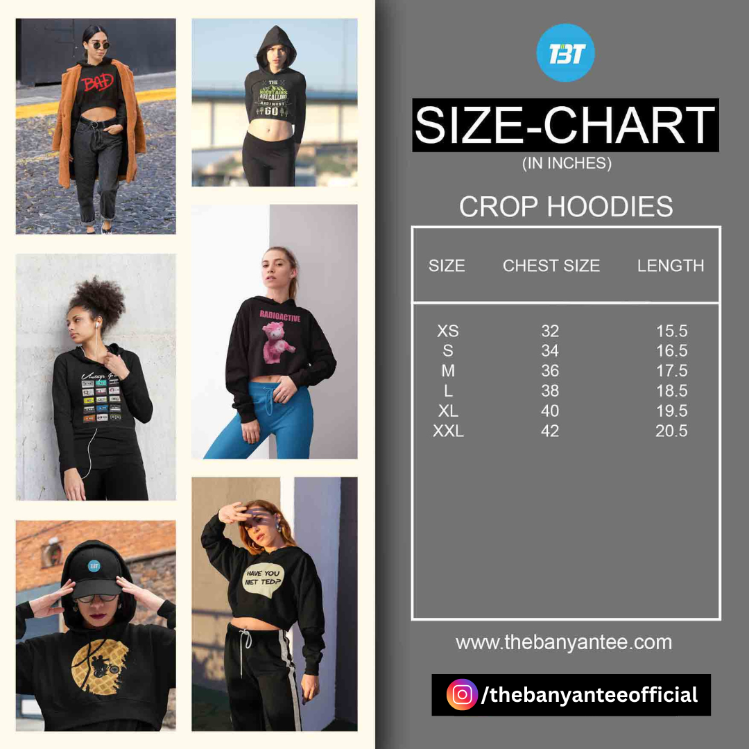 Crop Hoodie - Sheldonian Calendar