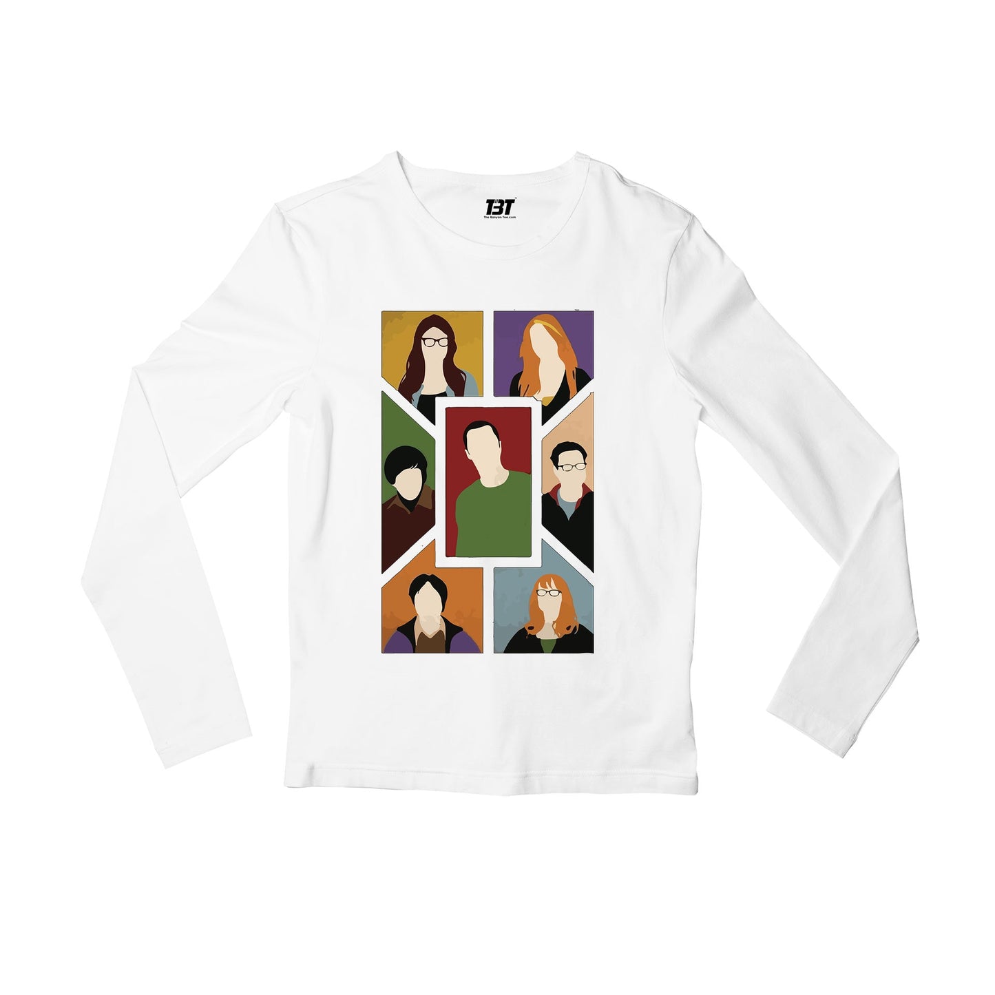 The Big Bang Theory Full Sleeves T-shirt Full Sleeves T-shirt The Banyan Tee TBT