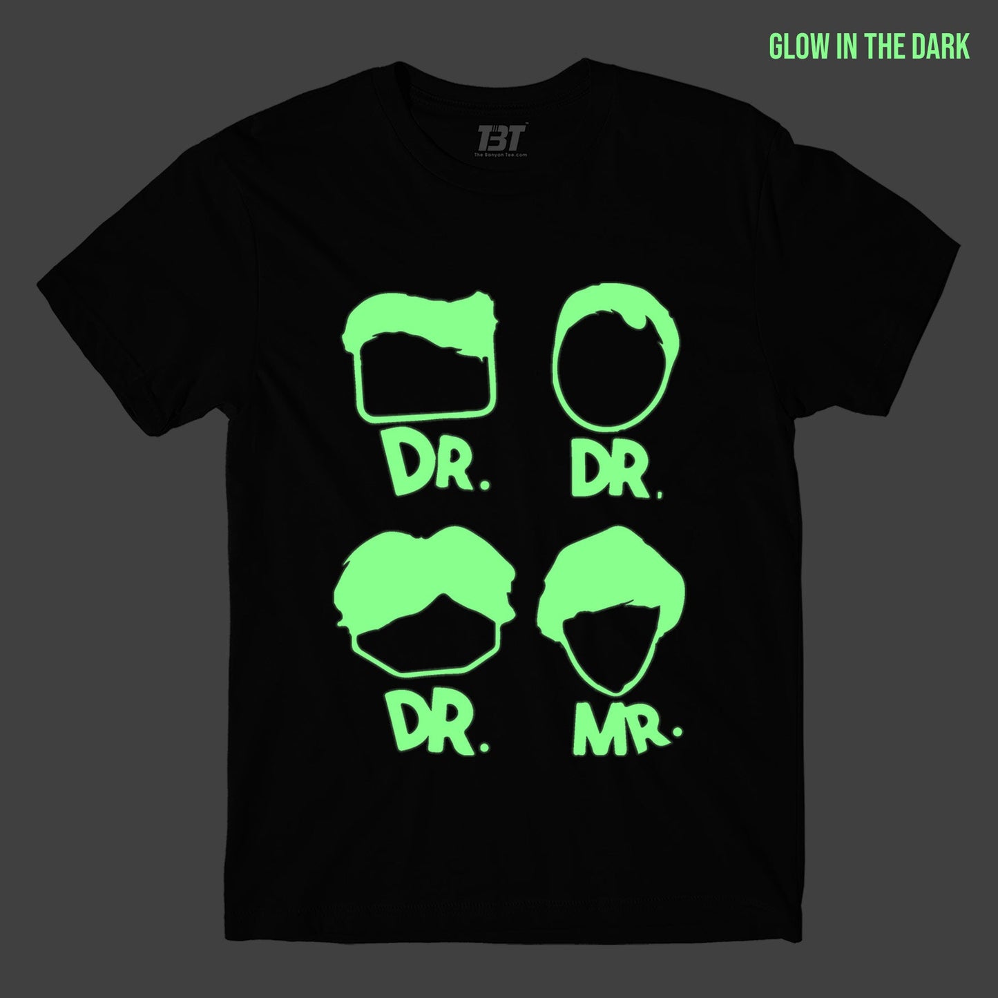 Glow In The Dark The Big Bang Theory T-shirt by The Banyan Tee