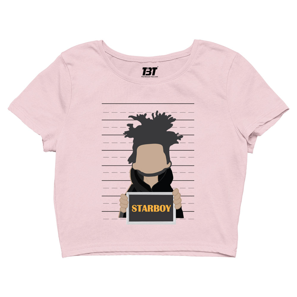 Buy The Weeknd Crop Top Starboy at 50 OFF – The Banyan Tee