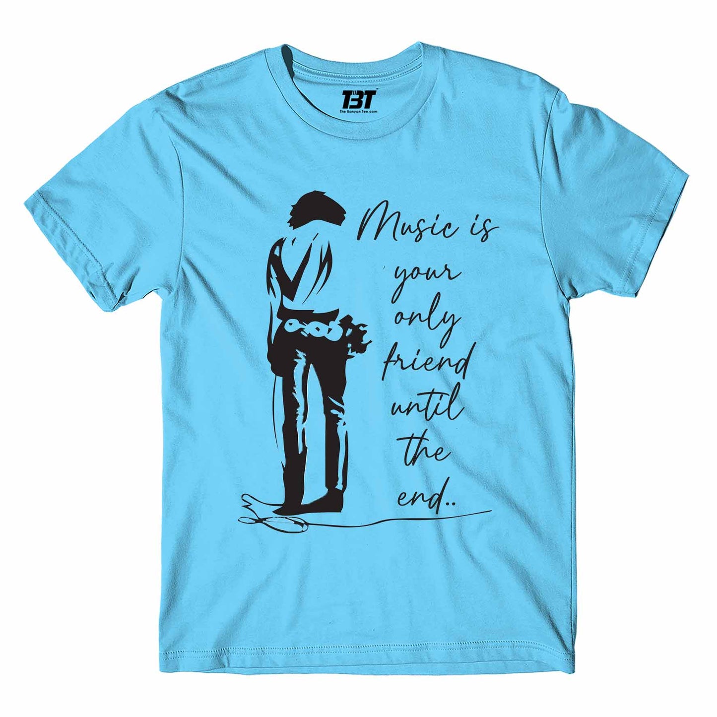 the doors your only friend t-shirt music band buy online india the banyan tee tbt men women girls boys unisex gray