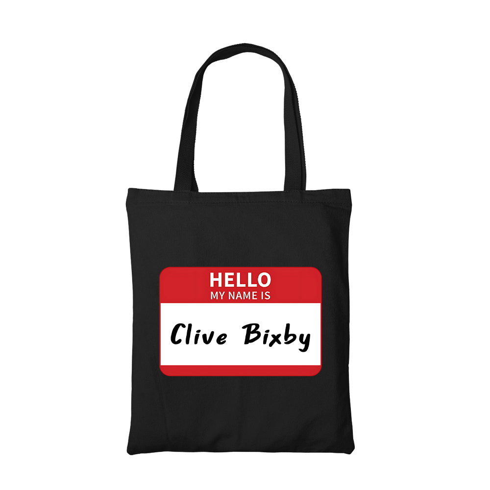 modern family clive bixby tote bag cotton printed tv & movies buy online india the banyan tee tbt men women girls boys unisex