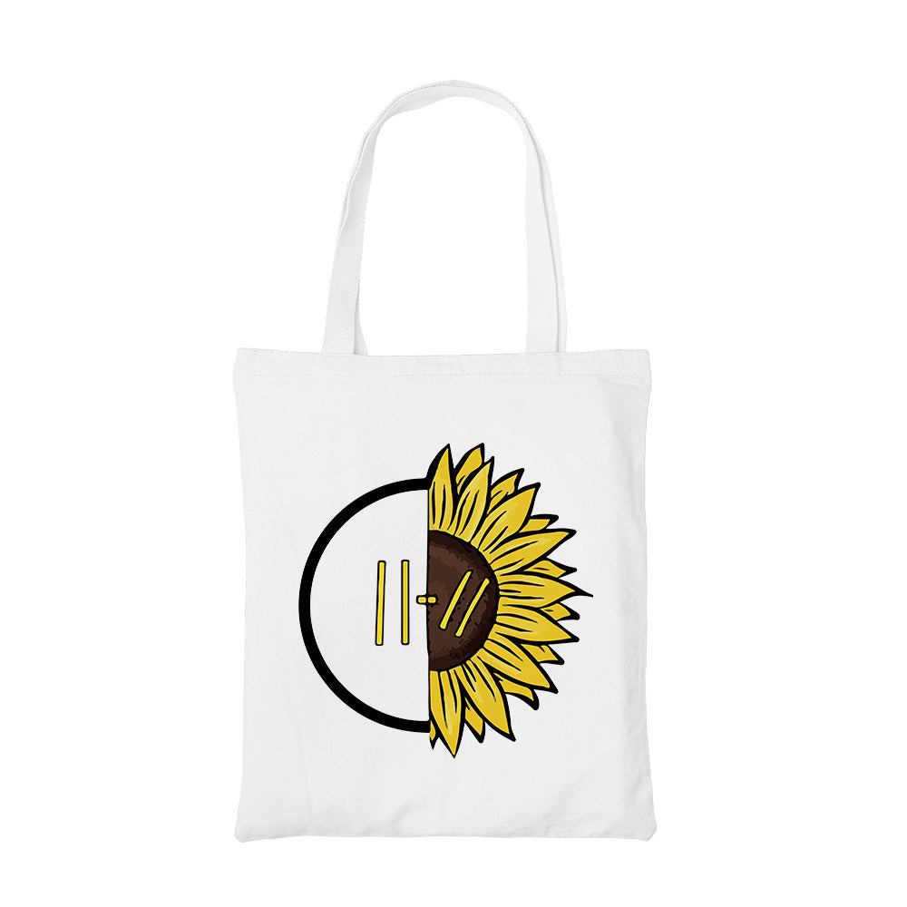 twenty one pilots the sunflower tote bag cotton printed music band buy online india the banyan tee tbt men women girls boys unisex