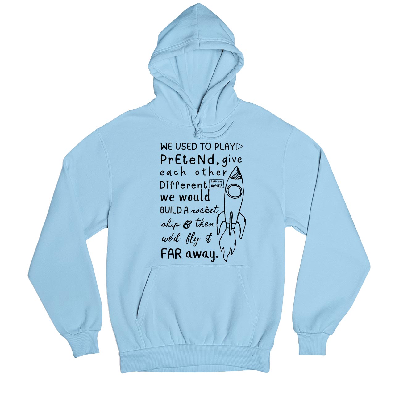 twenty one pilots stressed out doodle hoodie hooded sweatshirt winterwear music band buy online india the banyan tee tbt men women girls boys unisex baby blue