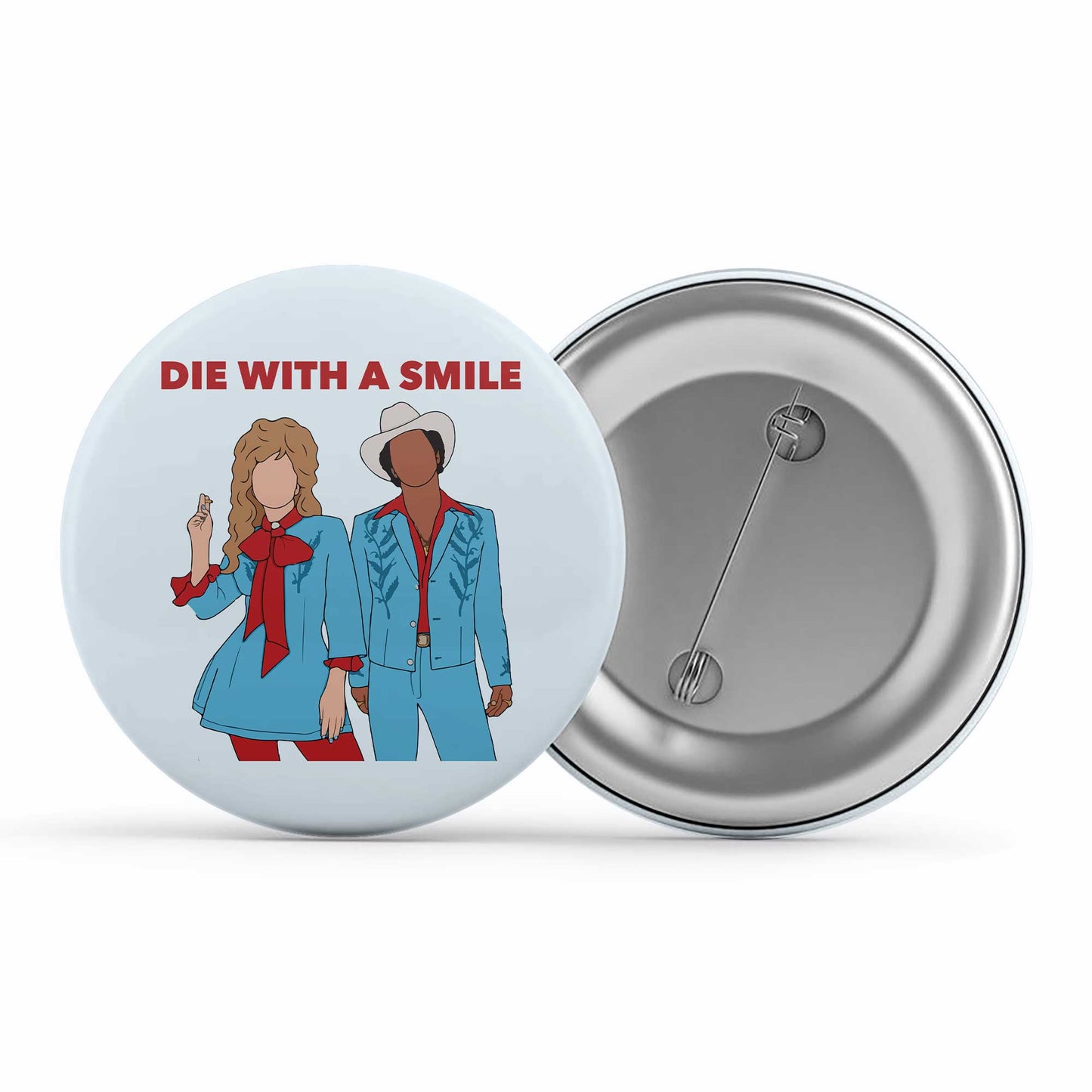 lady gaga die with a smile badge pin button music band buy online india the banyan tee tbt men women girls boys unisex