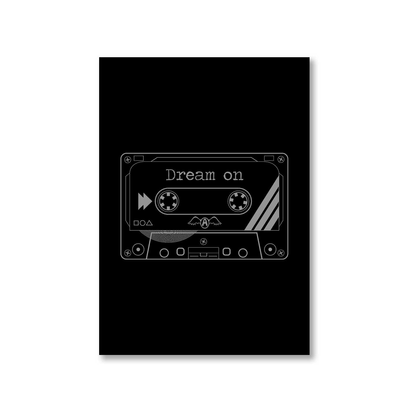 aerosmith dream on poster wall art buy online india the banyan tee tbt a4