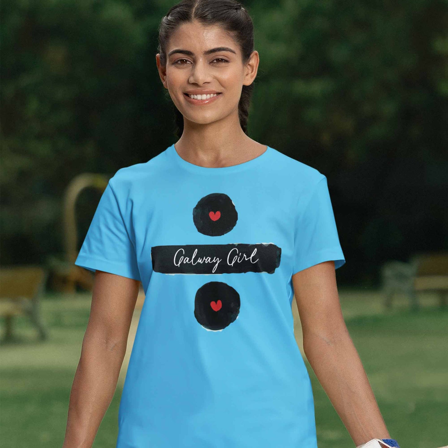 ed sheeran galway girl t-shirt music band buy online india the banyan tee tbt men women girls boys unisex Sky Blue