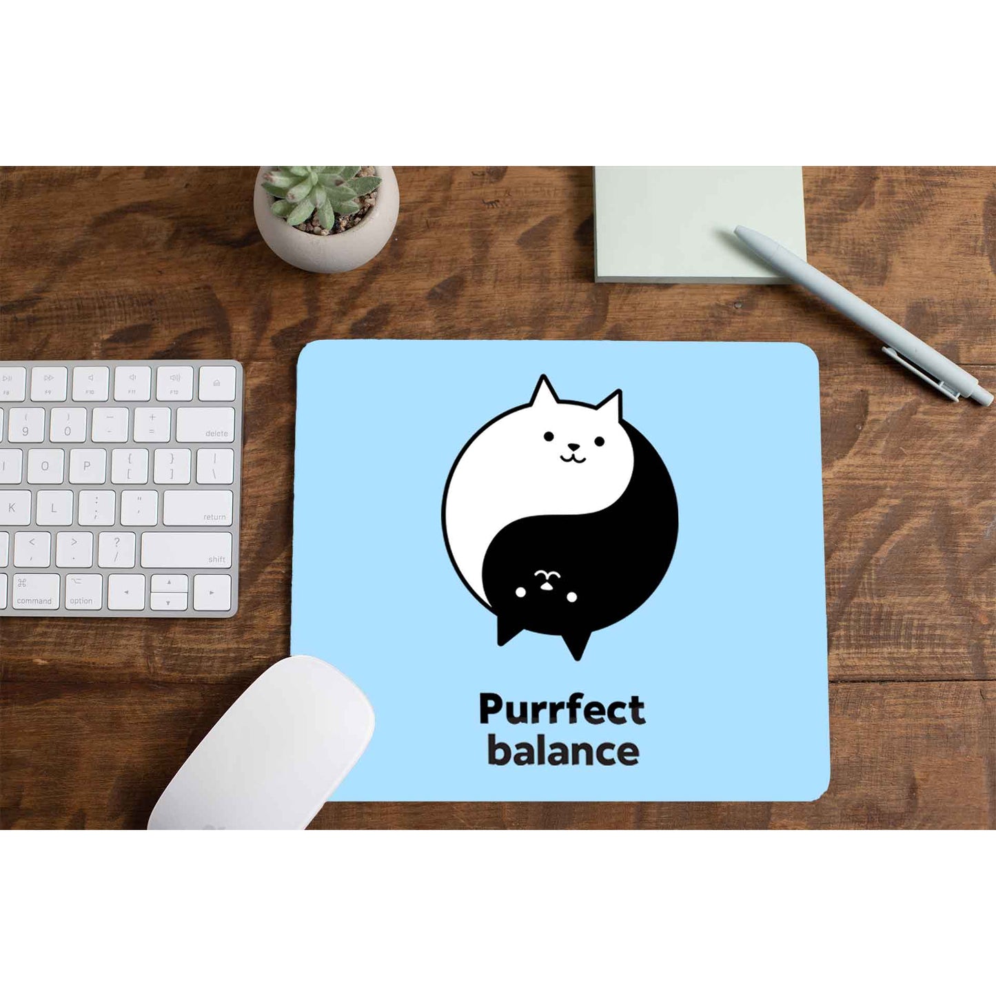 printed purrfect balance mousepad logitech large anime printed graphic stylish buy online india the banyan tee tbt men women girls boys unisex
