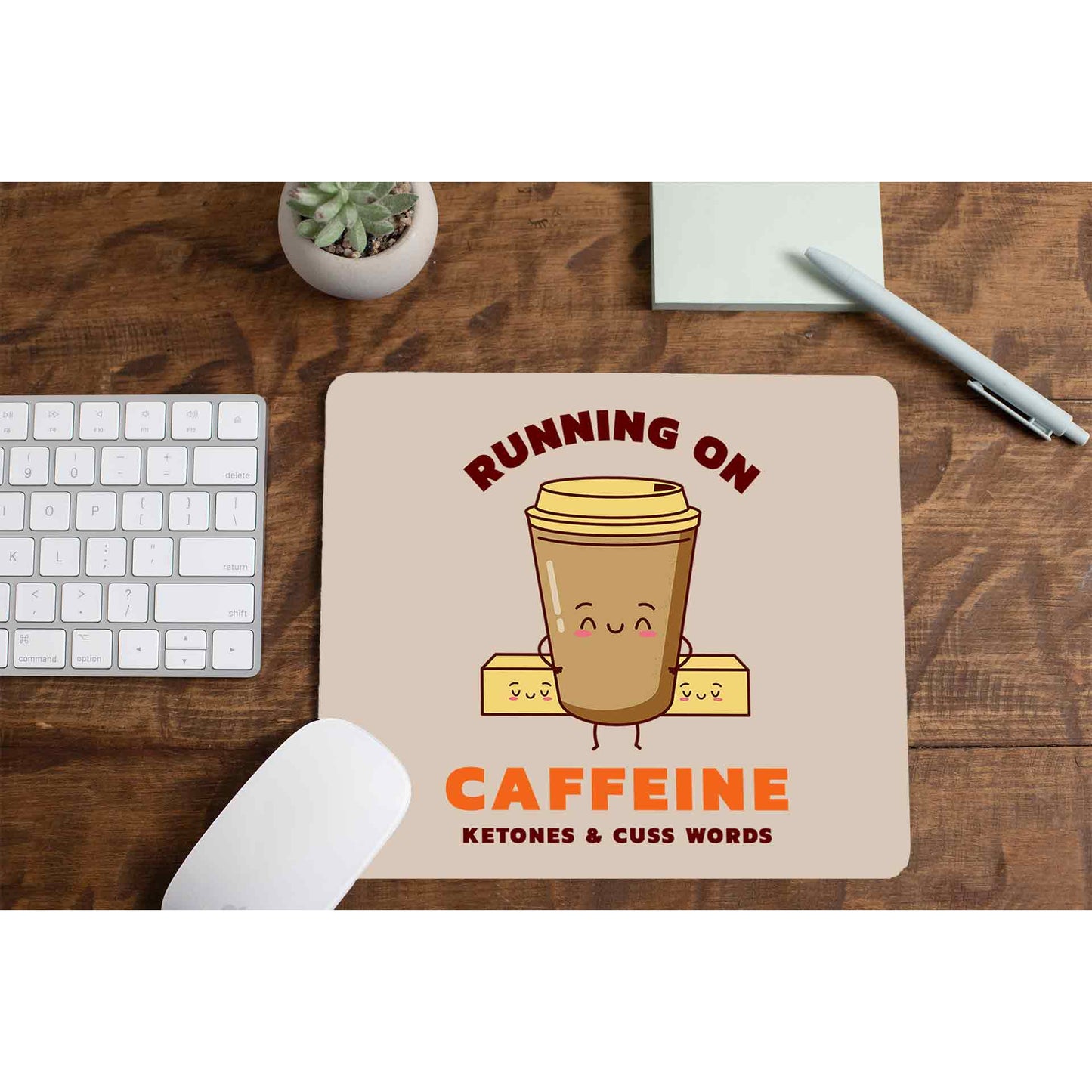 printed caffeine, ketones & cuss words mousepad logitech large anime printed graphic stylish buy online india the banyan tee tbt men women girls boys unisex