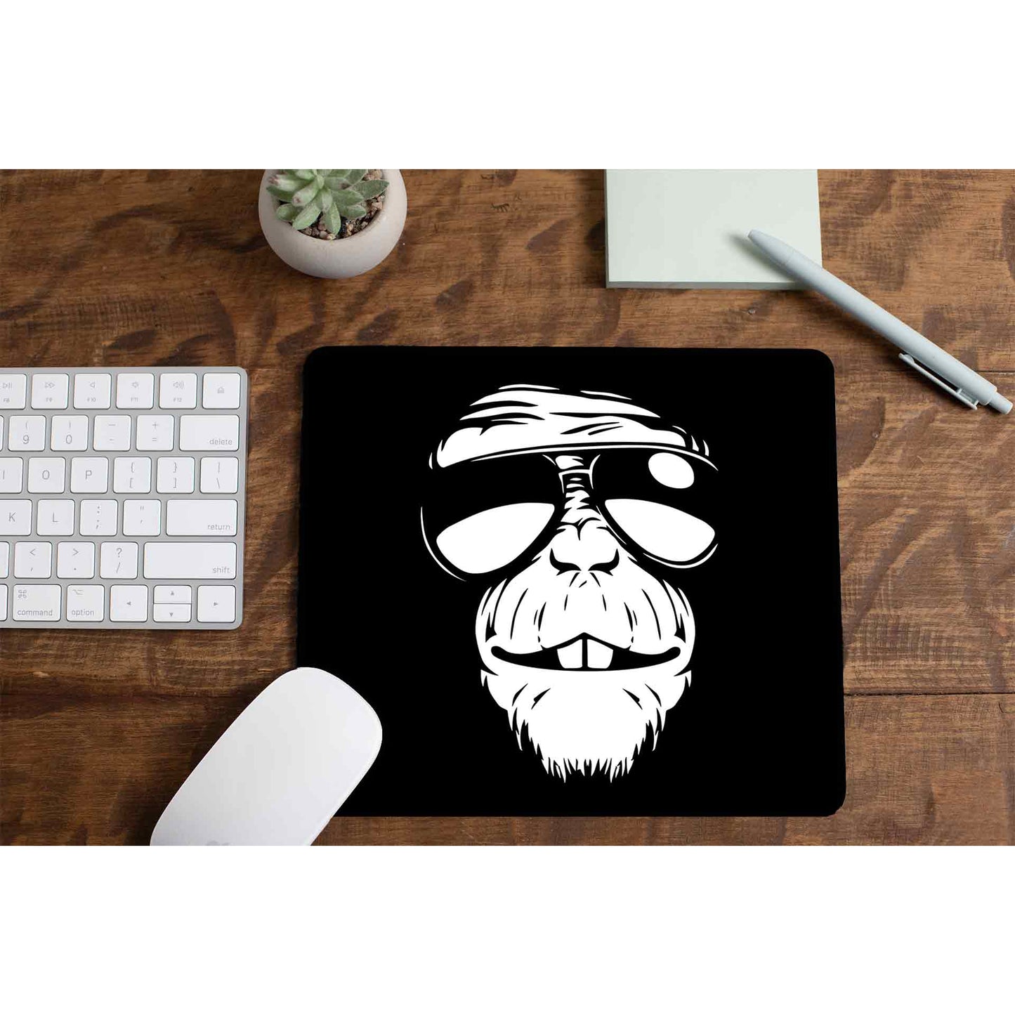 printed chimp mousepad logitech large anime printed graphic stylish buy online india the banyan tee tbt men women girls boys unisex