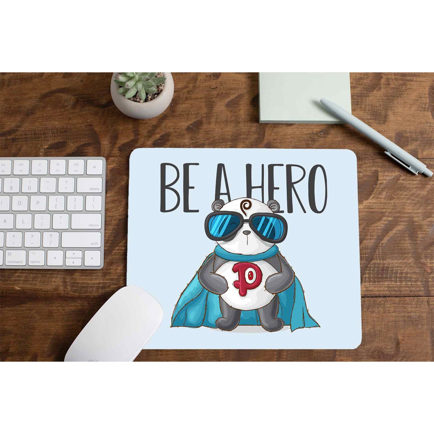 printed be a hero mousepad logitech large anime printed graphic stylish buy online india the banyan tee tbt men women girls boys unisex