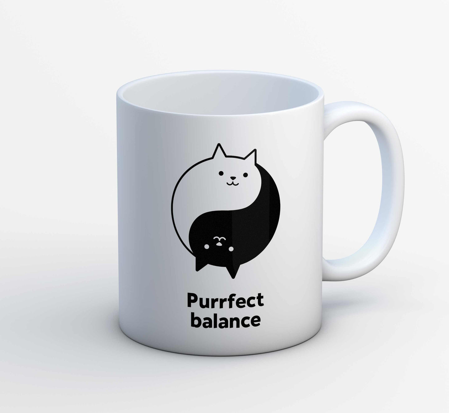 printed purrfect balance mug coffee ceramic printed graphic stylish buy online india the banyan tee tbt men women girls boys unisex