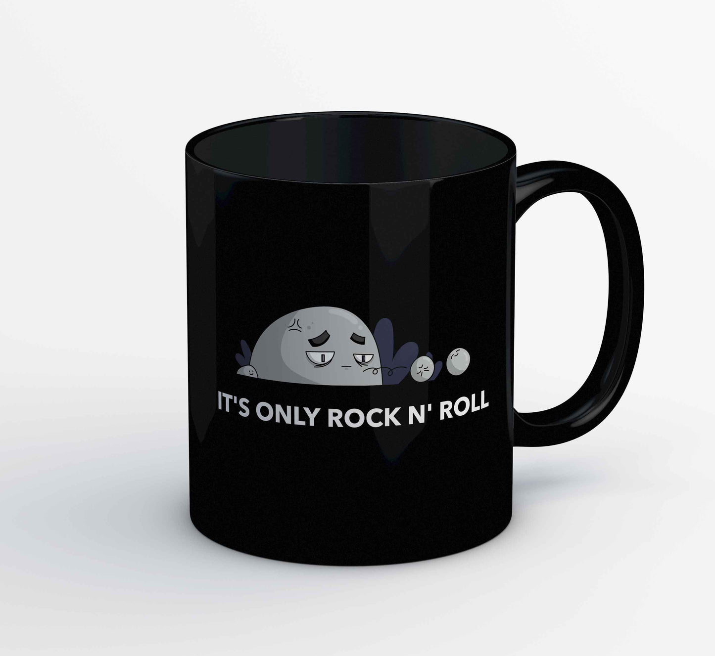 printed it's only rock n' roll mug coffee ceramic printed graphic stylish buy online india the banyan tee tbt men women girls boys unisex