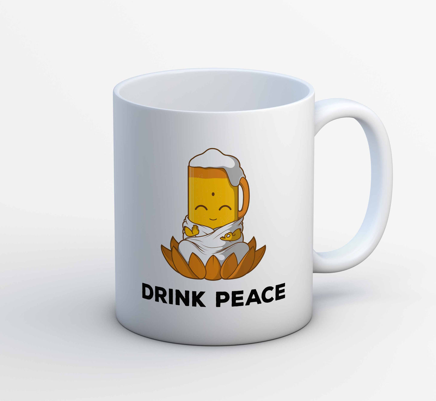 printed drink peace mug coffee ceramic printed graphic stylish buy online india the banyan tee tbt men women girls boys unisex