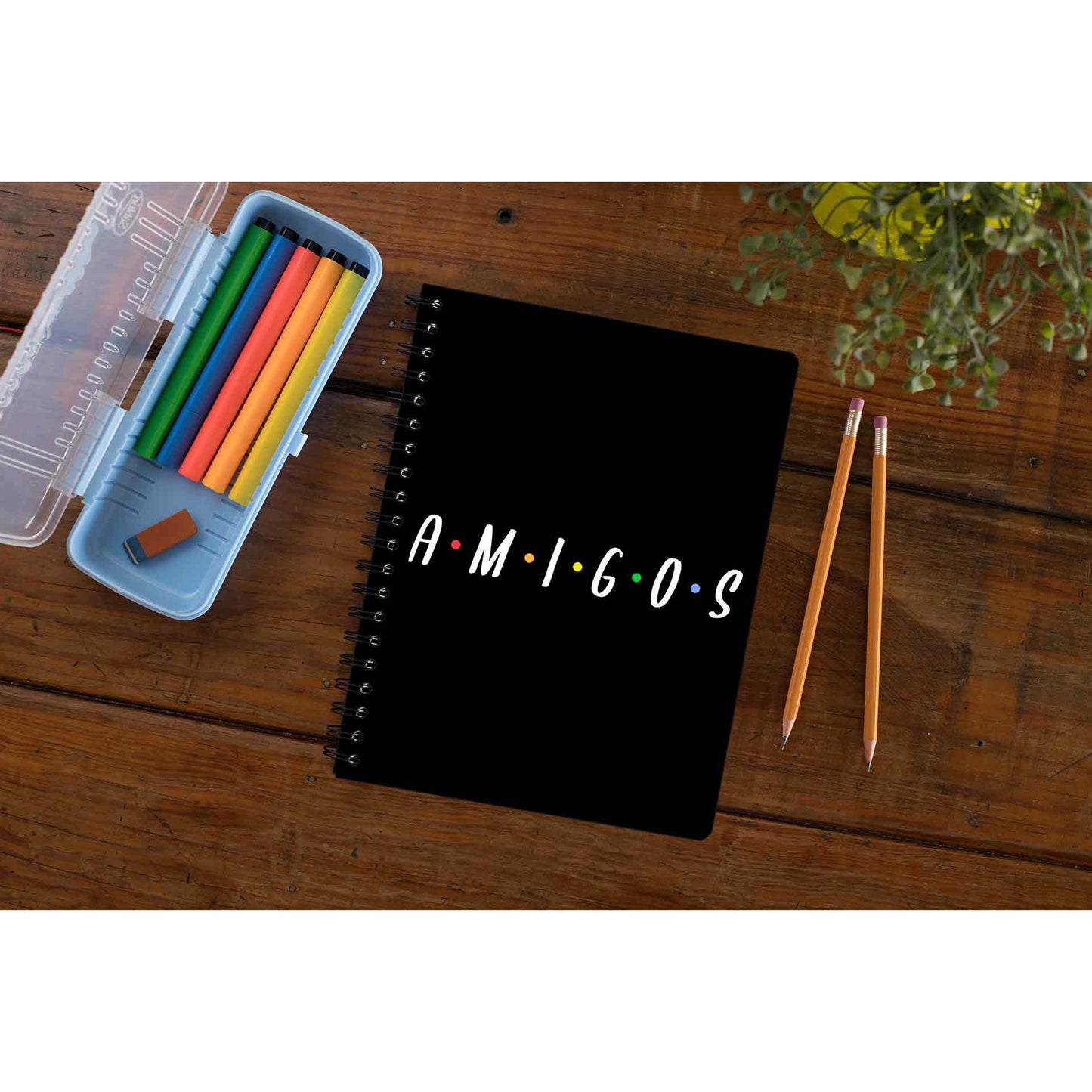 printed amigos notebook notepad diary buy online india the banyan tee tbt unruled