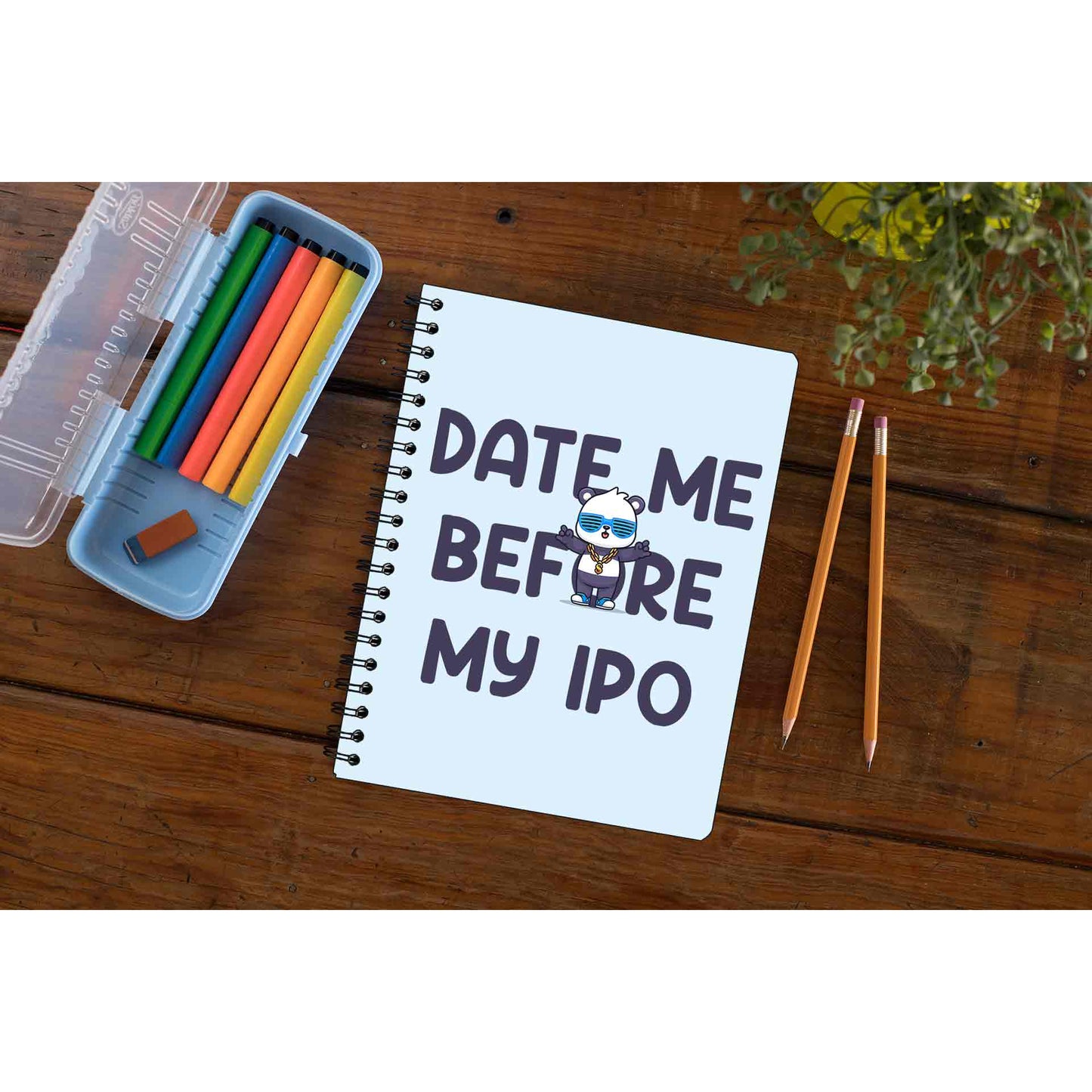 printed date me before my ipo notebook notepad diary buy online india the banyan tee tbt unruled