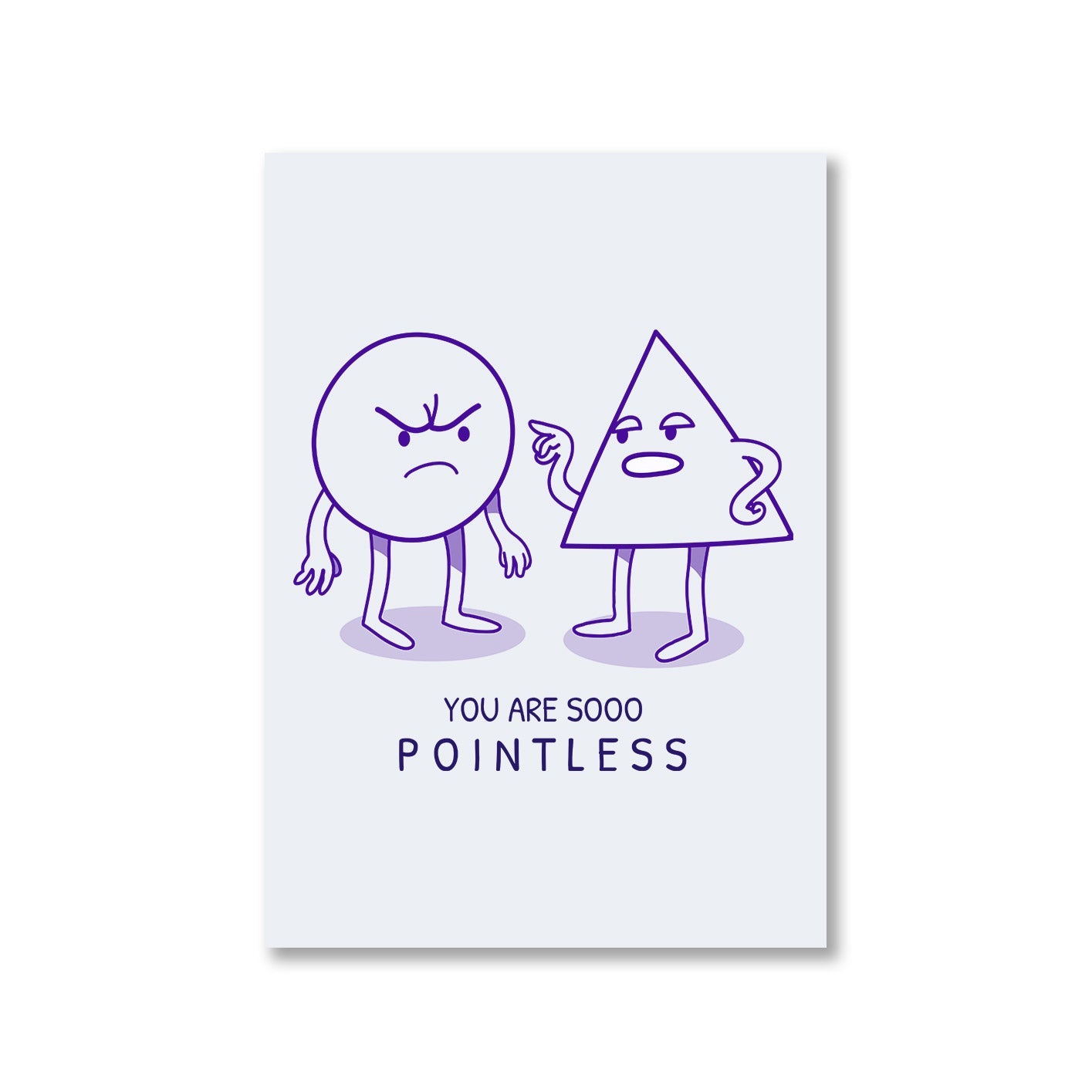 printed pointless poster wall art buy online india the banyan tee tbt a4