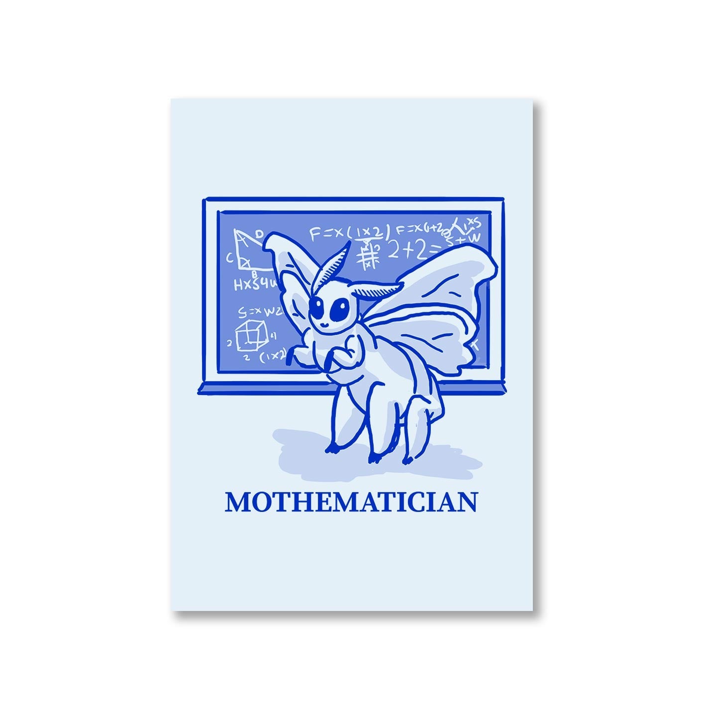 printed mothematician poster wall art buy online india the banyan tee tbt a4