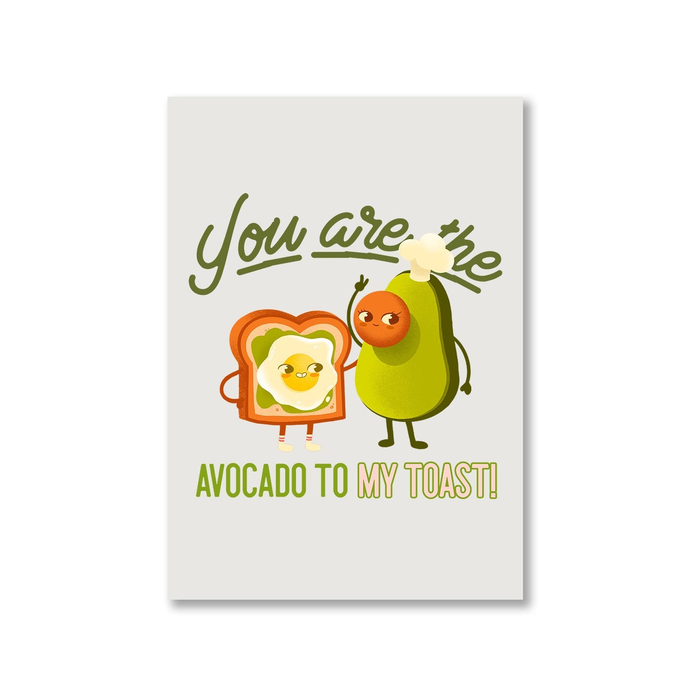 printed avocado to my toast poster wall art buy online india the banyan tee tbt a4