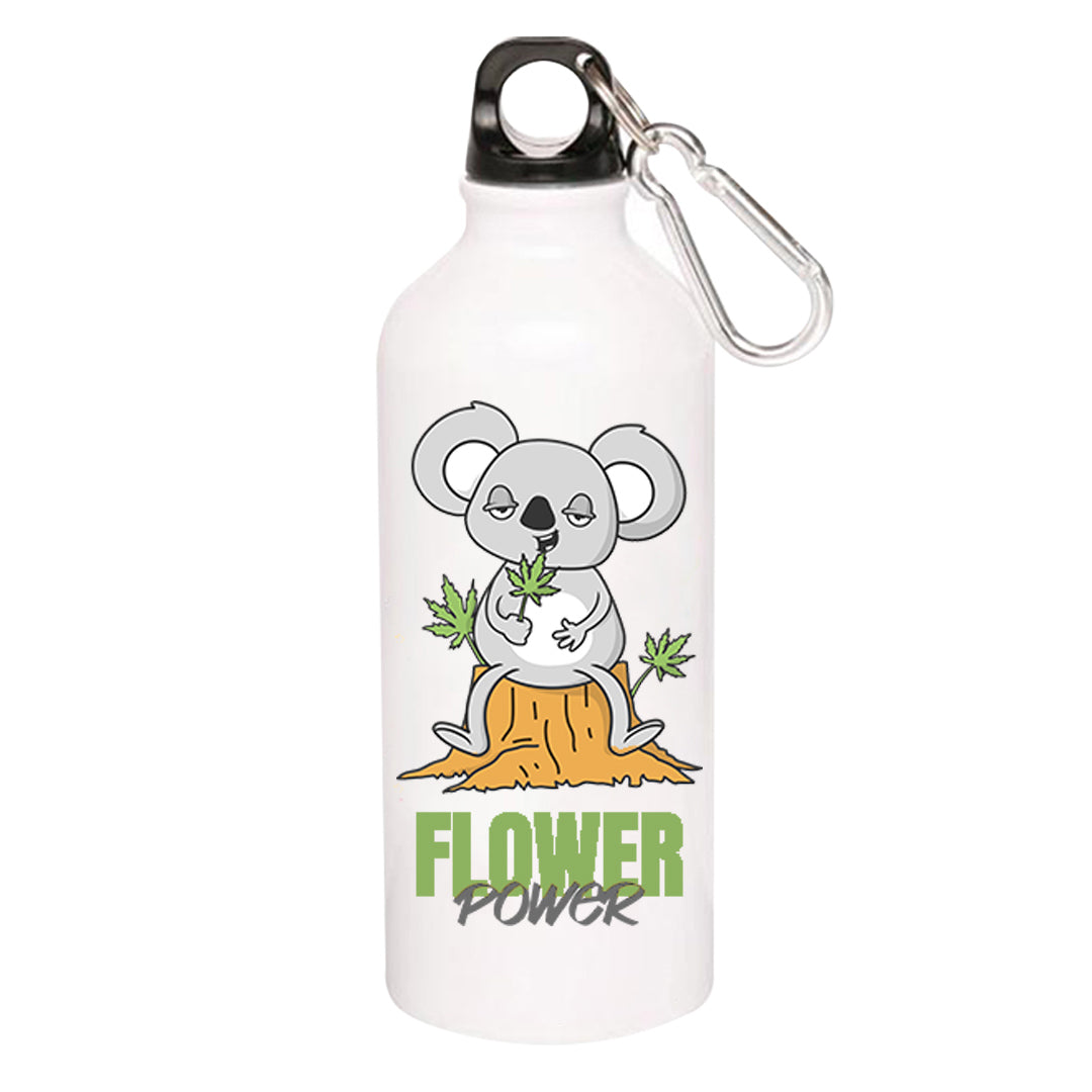printed flower power sipper steel water bottle flask gym shaker printed graphic stylish buy online india the banyan tee tbt men women girls boys unisex