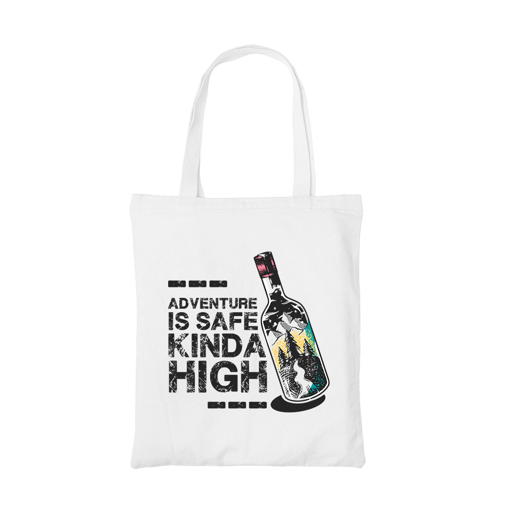 printed safe kinda high tote bag cotton printed printed graphic stylish buy online india the banyan tee tbt men women girls boys unisex