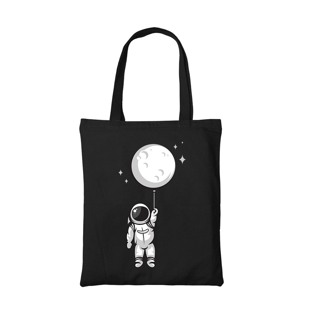 printed moon balloon tote bag cotton printed printed graphic stylish buy online india the banyan tee tbt men women girls boys unisex