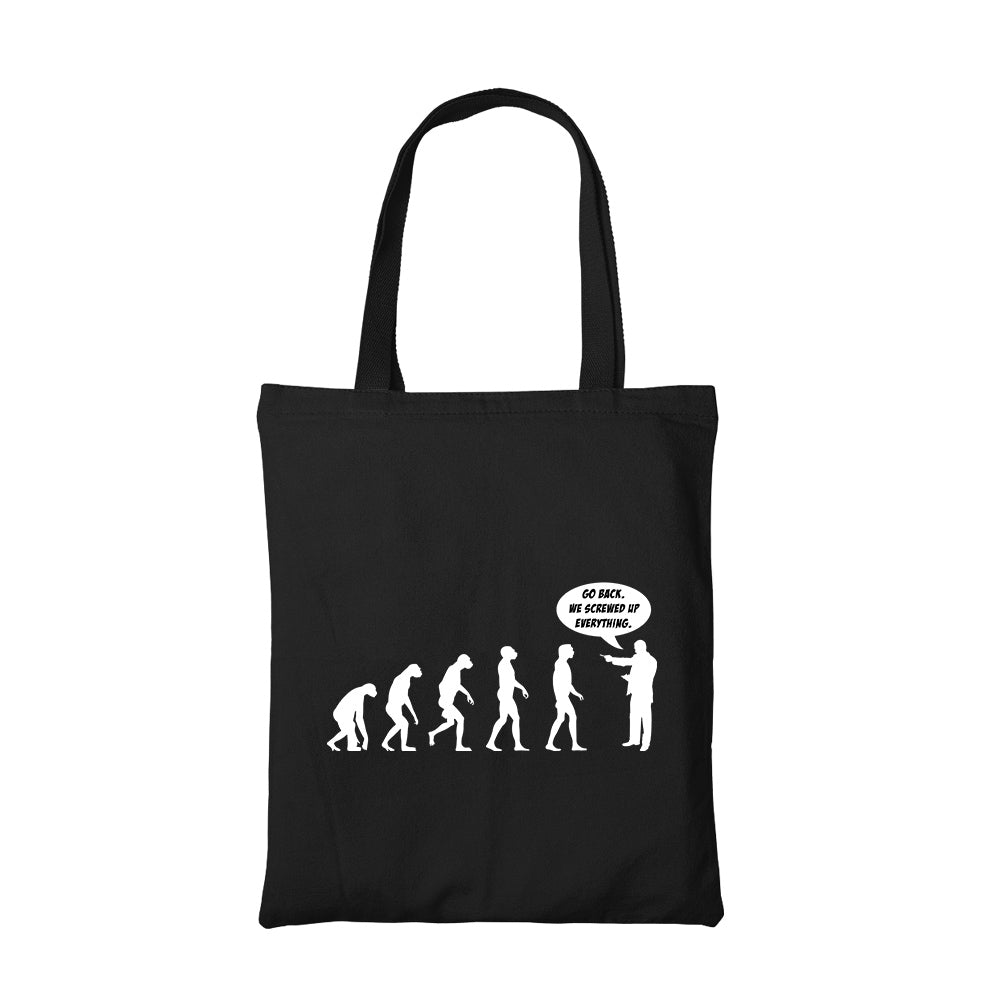 printed go back tote bag cotton printed printed graphic stylish buy online india the banyan tee tbt men women girls boys unisex