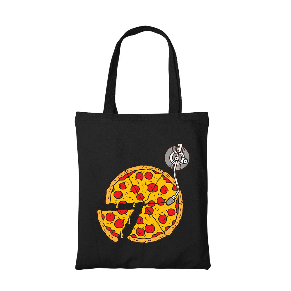 printed musical slice tote bag cotton printed printed graphic stylish buy online india the banyan tee tbt men women girls boys unisex