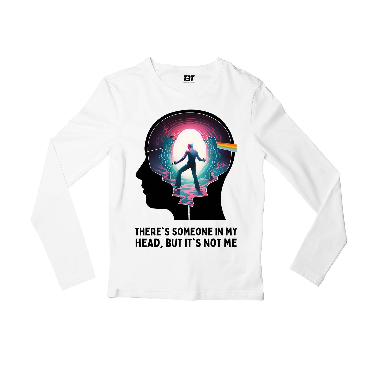 Pink Floyd Full Sleeves Long Sleeve for men girl combo under 200 best brand T-shirt - Brain Damage The Banyan Tee Full Sleeves Long Sleeve for men girl combo under 200 best brand T-shirt - The Banyan Tee TBT