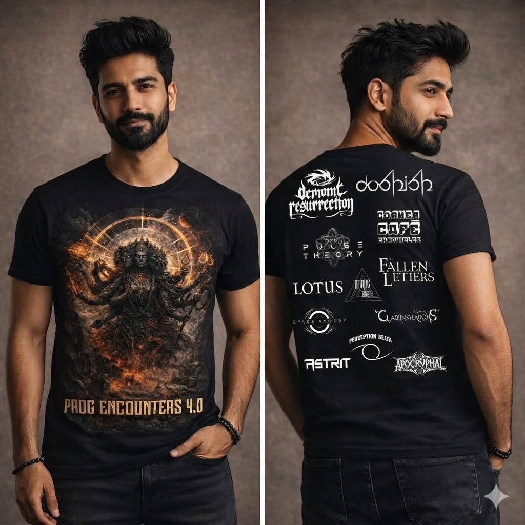 T shirt - Prog Encounters (Double Side Print)