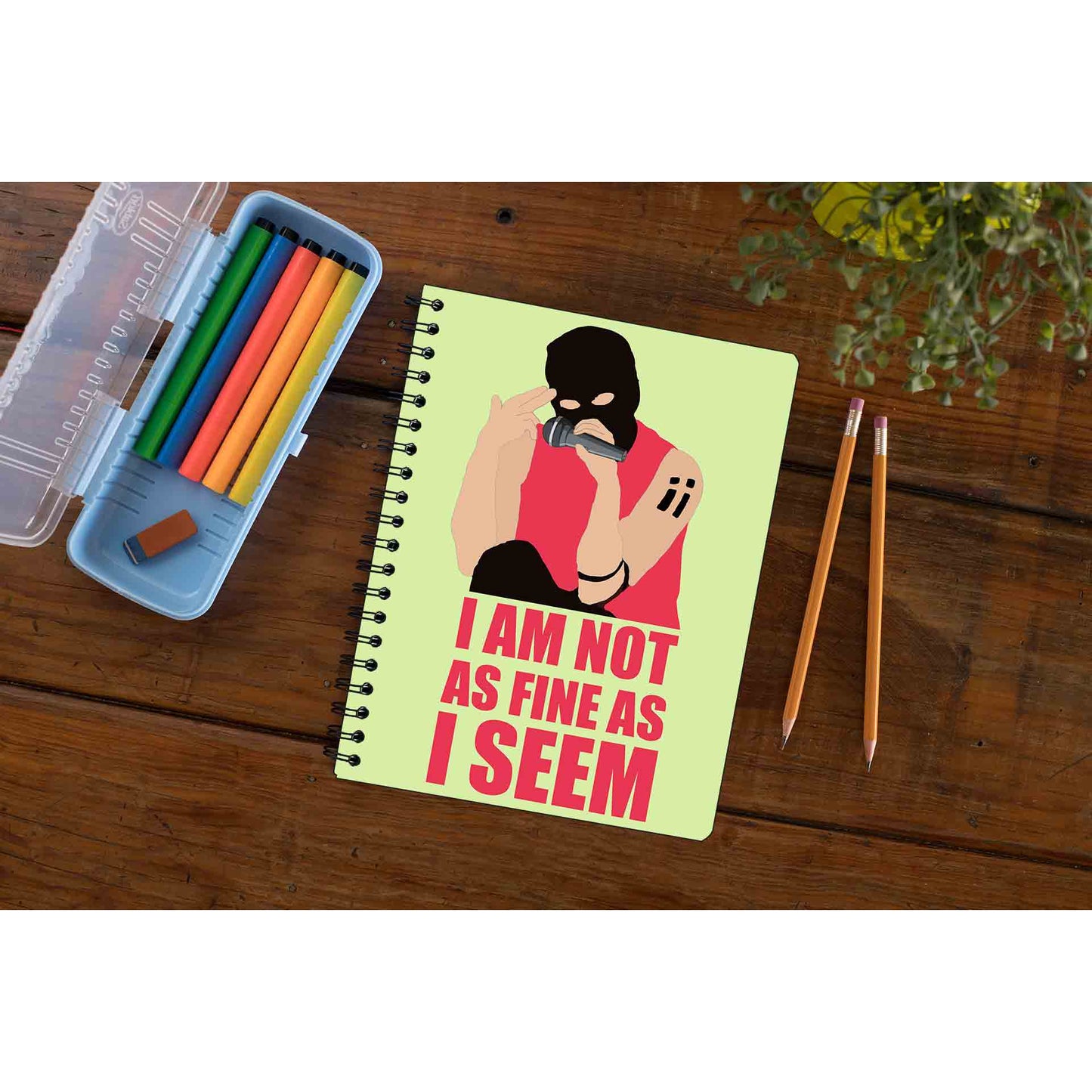 twenty one pilots migraine notebook notepad diary buy online india the banyan tee tbt unruled