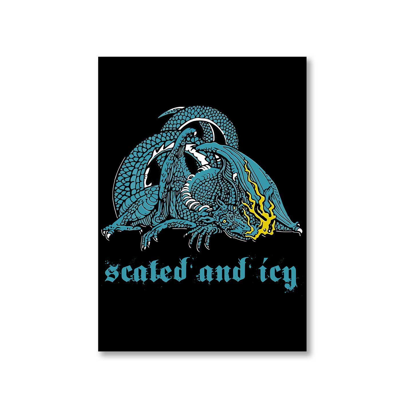 twenty one pilots scaled & icy poster wall art buy online india the banyan tee tbt a4