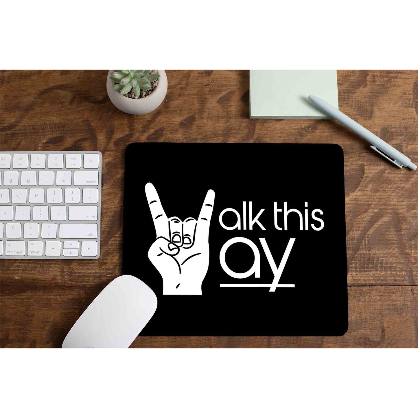 aerosmith walk this way mousepad logitech large anime music band buy online india the banyan tee tbt men women girls boys unisex