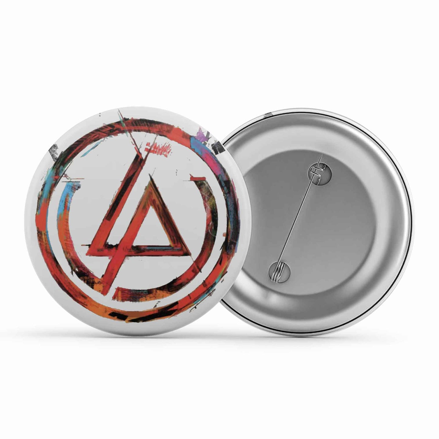 linkin park artwork badge pin button music band buy online india the banyan tee tbt men women girls boys unisex