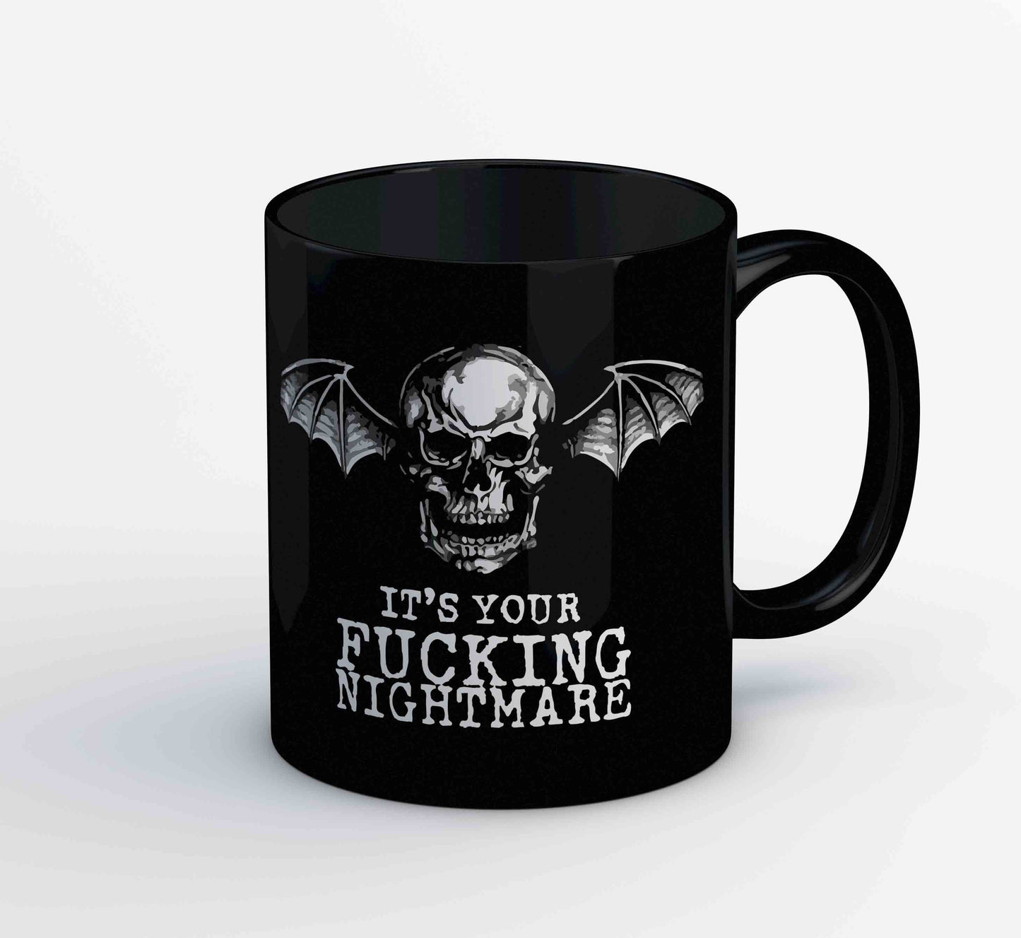 avenged sevenfold nightmare mug coffee ceramic music band buy online india the banyan tee tbt men women girls boys unisex