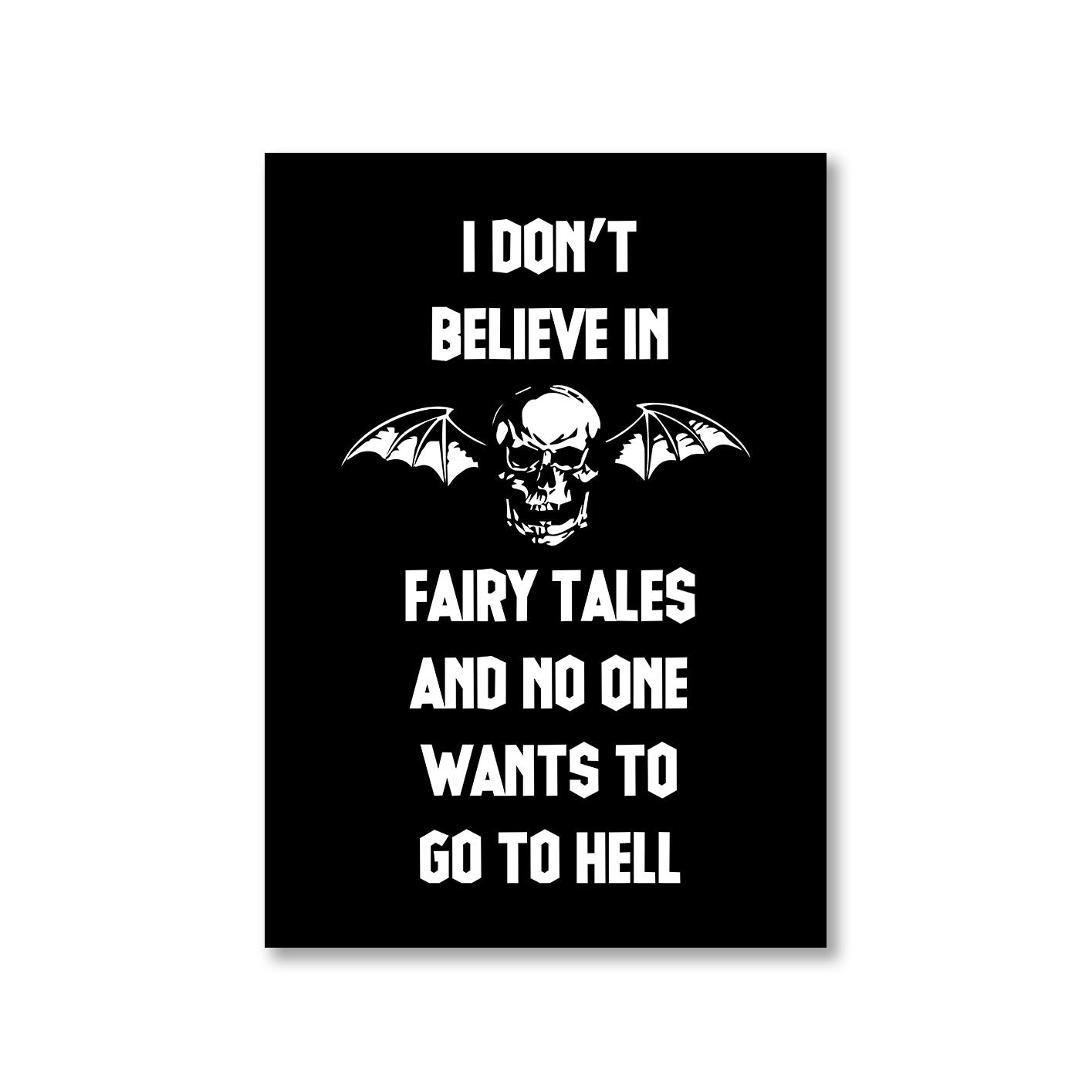 avenged sevenfold beast and the harlot poster wall art buy online india the banyan tee tbt a4