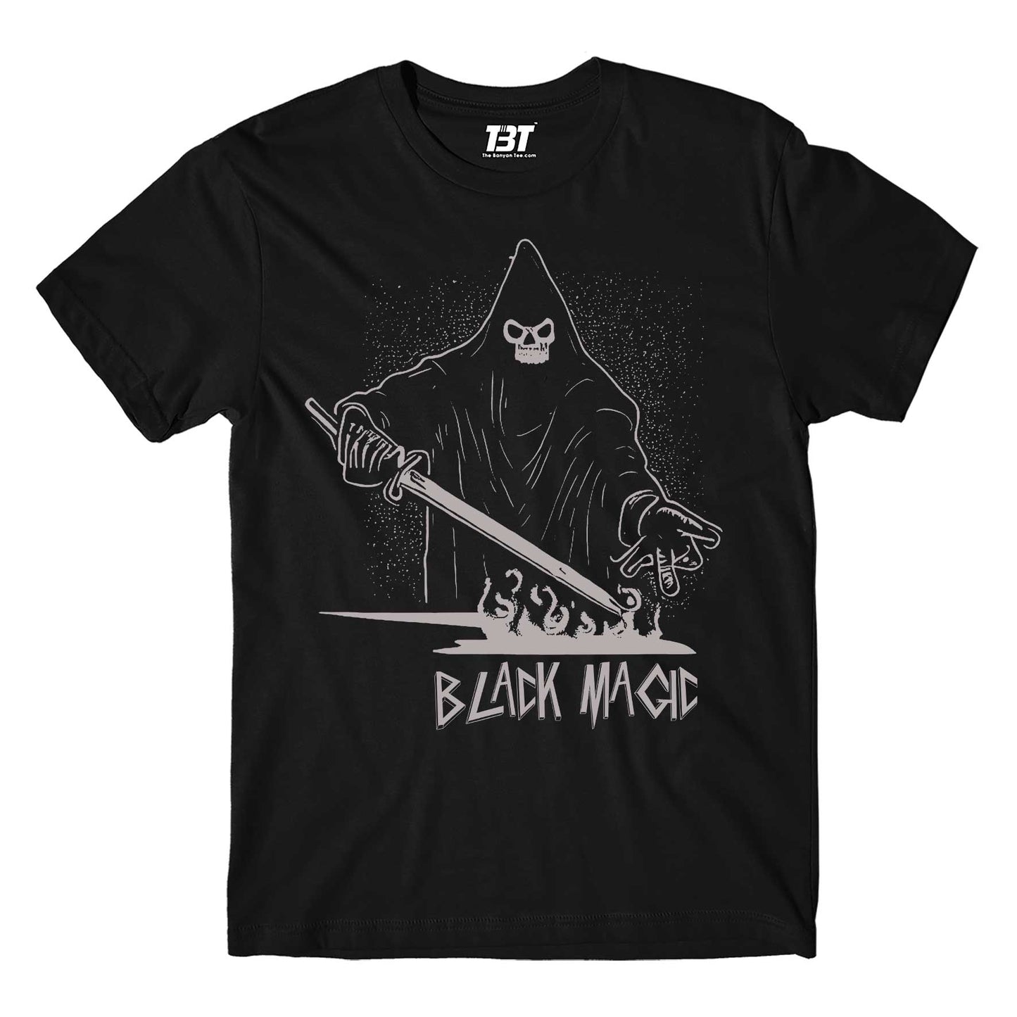 slayer black magic t-shirt music band buy online india the banyan tee tbt men women girls boys unisex black